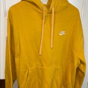 Nike Men's Mustard Hoodie